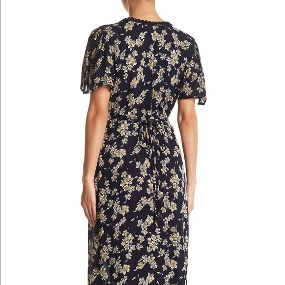 Angie Split Sleeve Wrap Maxi Dress NWT - Picture 3 of 6